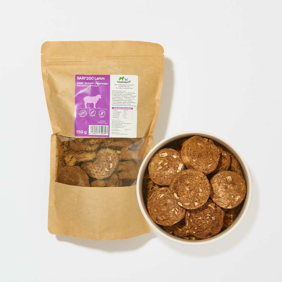 BARF2GO Komfort Plus Lamm Taler, 150 g - Image 5