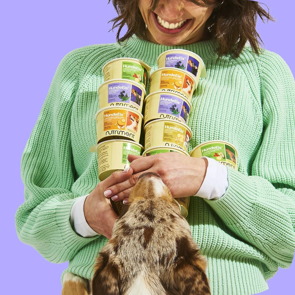 Nutriment HundeEis Hanf & Blaubeere - Image 4