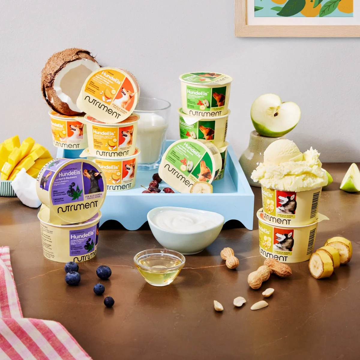 Nutriment HundeEis Hanf & Blaubeere - Image 5